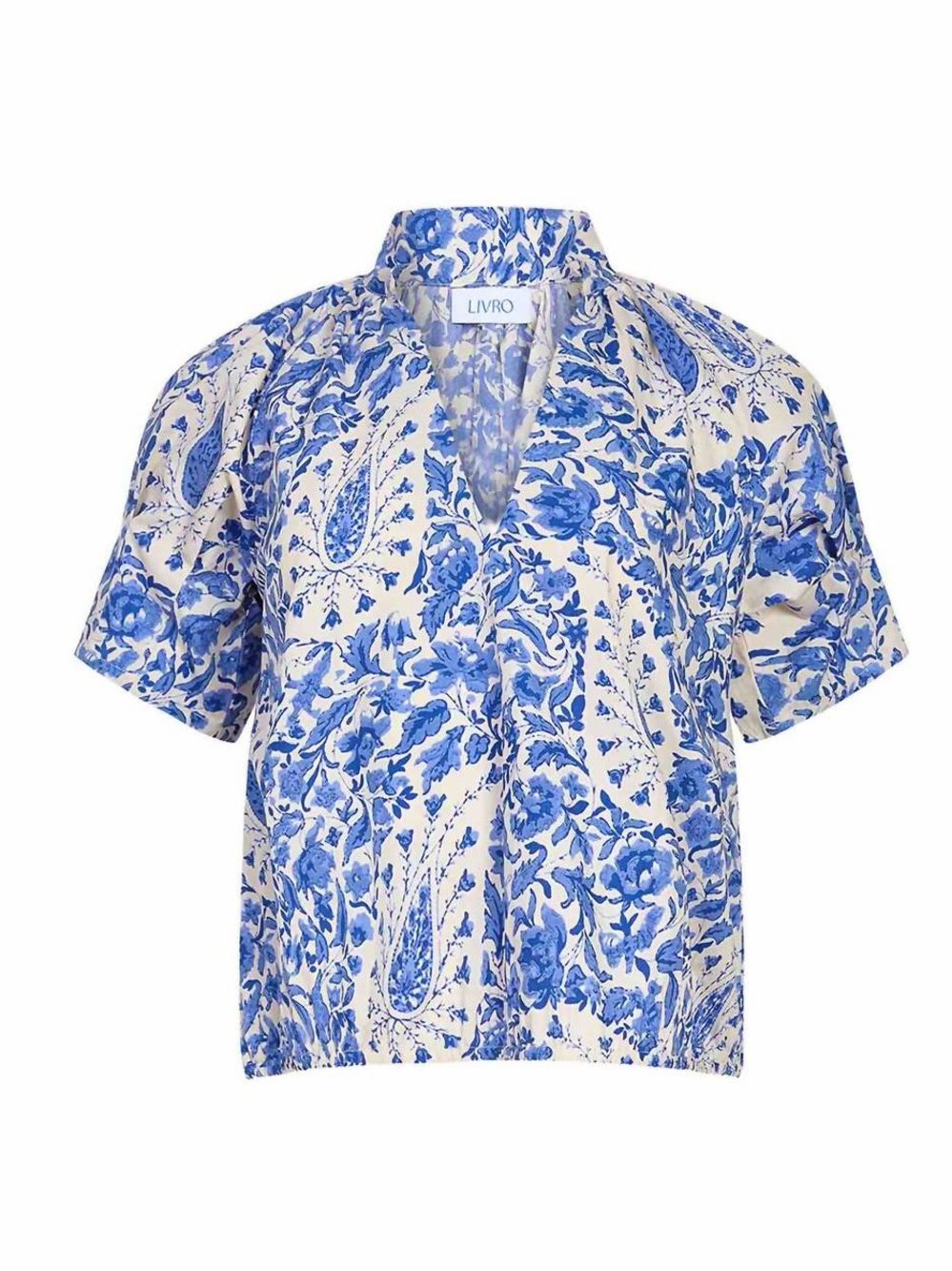 LIVRO Merritt Top Steel Paisley